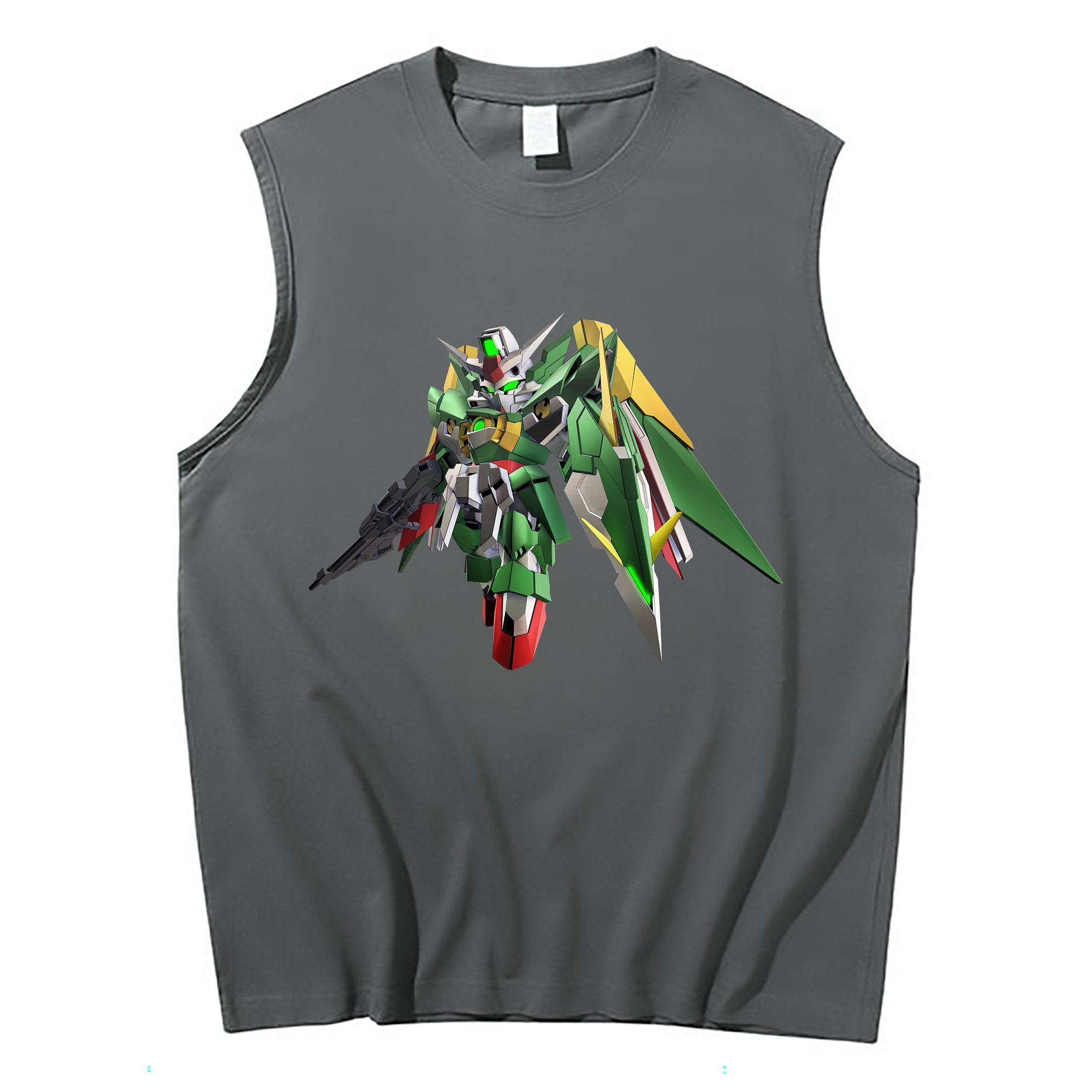 （画像用） 機動戦士ガンダム Mobile Suit Gundam コットン100％タンクトップ（フロントプリント）